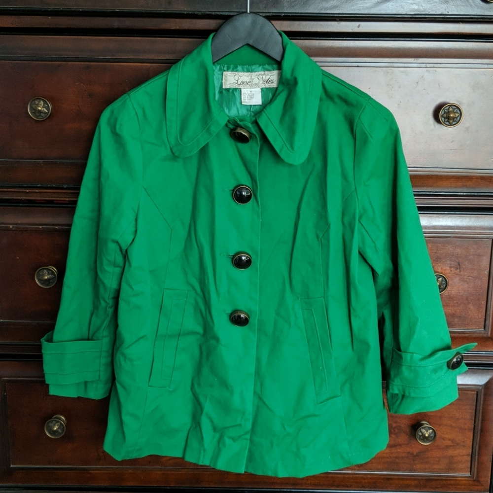 Green PeaCoat - Picture 1 of 6